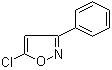 CAS # 3356-89-6, 5-Chloro-3-phenylisoxazole, 3-Phenyl-5-chloroisoxazole, NSC 295879