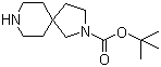 structure of CAS# 336191-17-4, 2,8-二氮杂螺[4.5]癸烷-2-羧酸叔丁酯