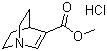 structure of CAS# 33630-87-4, 1-氮杂双环[2.2.2]辛-2-烯-3-甲酸甲酯盐酸盐