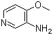 structure of CAS# 33631-09-3, 3-Amino-4-methoxypyridine