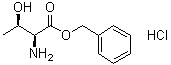structure of CAS# 33645-24-8, L-苏氨酸苄酯盐酸盐