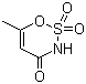CAS # 33665-90-6, Acesulfame, 3,4-Dihydro-6-methyl-1,2,3-oxathiazin-4-one 2,2-dioxide, 6-Methyl-3,4-dihydro-1,2,3-oxathiazin-4-one 2,2-dioxide,