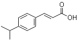 structure of CAS# 3368-21-6, 4-Isopropylcinnamic acid