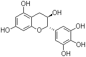 structure of CAS# 3371-27-5, (-)-Gallocatechin