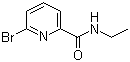 structure of CAS# 337535-98-5, 6-溴-N-乙基吡啶-2-甲酰胺
