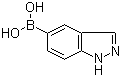 structure of CAS# 338454-14-1, 1H-吲唑-5-硼酸