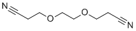 CAS # 3386-87-6, 1,2-Bis(2-cyanoethoxy)ethane, 3-[2-(2-cyanoethoxy)ethoxy]propanenitrile