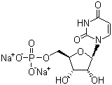 structure of CAS# 3387-36-8, Disodium uridine-5'-monophosphate