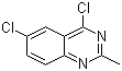 structure of CAS# 338739-44-9, 4,6-二氯-2-甲基喹唑啉