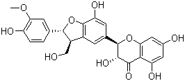 CAS 登录号：33889-69-9, 水飞蓟亭