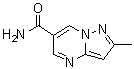 CAS # 338953-49-4, 2-Methylpyrazolo[1,5-a]pyrimidine-6-carboxamide