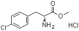 structure of CAS# 33965-47-8, 4-氯-D-苯丙氨酸甲酯盐酸盐