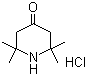 structure of CAS# 33973-59-0, 2,2,6,6-Tetramethyl-4-piperidone hydrochloride
