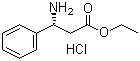 CAS # 340188-50-3, (R)-3-Amino-3-phenylpropanoic acid ethyl ester hydrochloride