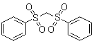 Bis(phenylsulfonyl)methane molecular structure (CAS 3406-02-8)