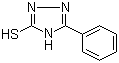 structure of CAS# 3414-94-6, 5-Phenyl-1,2,4-triazole-3-thiol