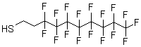 structure of CAS# 34143-74-3, 1H,1H,2H,2H-全氟癸硫醇