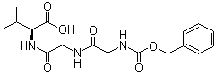 N-Benzyloxycarbonylglycylglycyl-L-valine molecular structure (CAS 34152-86-8)