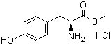 structure of CAS# 3417-91-2, L-酪氨酸甲酯盐酸盐