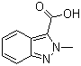 structure of CAS# 34252-44-3, 2-Methylindazole-3-carboxylic acid