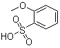 structure of CAS# 34256-00-3, 2-甲氧基苯磺酸