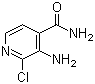structure of CAS# 342899-34-7, 3-氨基-2-氯异烟酰胺