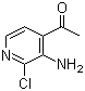 structure of CAS# 342899-35-8, 1-(3-氨基-2-氯吡啶-4-基)乙酮