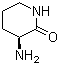 CAS 登录号：34294-79-6, (S)-3-氨基哌啶-2-酮