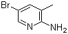 structure of CAS# 3430-21-5, 2-氨基-3-甲基-5-溴吡啶