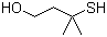 structure of CAS# 34300-94-2, 3-巯基-3-甲基-1-丁醇