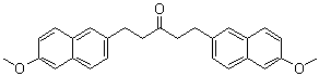 CAS # 343272-53-7, 1,5-Bis(6-methoxy-2-naphthalenyl)-3-pentanone