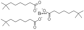 structure of CAS# 34364-26-6, 新癸酸铋