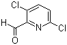 structure of CAS# 343781-53-3, 3,6-二氯吡啶-2-甲醛