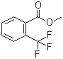 Methyl 2-(trifluoromethyl)benzoate molecular structure (CAS 344-96-7)