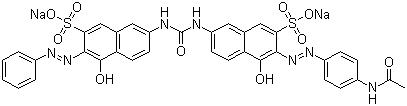 Direct Red 23 molecular structure (CAS 3441-14-3)