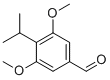 CAS # 344396-19-6, 4-Isopropyl-3,5-dimethoxybenzaldehyde, 3,5-dimethoxy-4-propan-2-ylbenzaldehyde