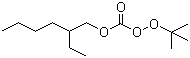 structure of CAS# 34443-12-4, 叔丁基过氧化碳酸-2-乙基己酯