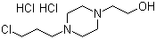 4-(3-Chloropropyl)piperazine-1-ethanol dihydrochloride molecular structure (CAS 3445-00-9)