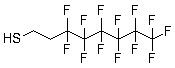 structure of CAS# 34451-26-8, 1H,1H,2H,2H-全氟辛硫醇