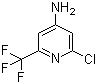 structure of CAS# 34486-22-1, 2-氯-4-氨基-6-三氟甲基吡啶