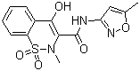 structure of CAS# 34552-84-6, Isoxicam