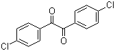 CAS # 3457-46-3, 4,4'-Dichlorobenzil, Bis(4-chlorophenyl)ethanedione, 1,2-Bis(4-chlorophenyl)ethane-1,2-dione