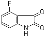 CAS # 346-34-9, 4-Fluoroindoline-2,3-dione, 4-Fluoroisatin