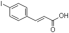 CAS 登录号：34633-09-5, 4-碘肉桂酸