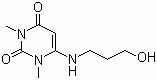 CAS # 34654-80-3, 4-(3-Hydroxypropylamino)-1,3-dimethyluracil