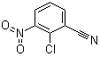 structure of CAS# 34662-24-3, 2-Chloro-3-nitrobenzonitrile