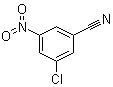structure of CAS# 34662-30-1, 3-Chloro-5-nitrobenzonitrile