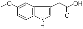 structure of CAS# 3471-31-6, 5-Methoxyindole-3-acetic acid