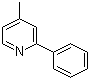 structure of CAS# 3475-21-6, 4-Methyl-2-phenylpyridine