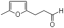 CAS # 34756-16-6, 5-Methylfuran-2-propionaldehyde, 3-(5-Methylfuran-2-yl)propionaldehyde